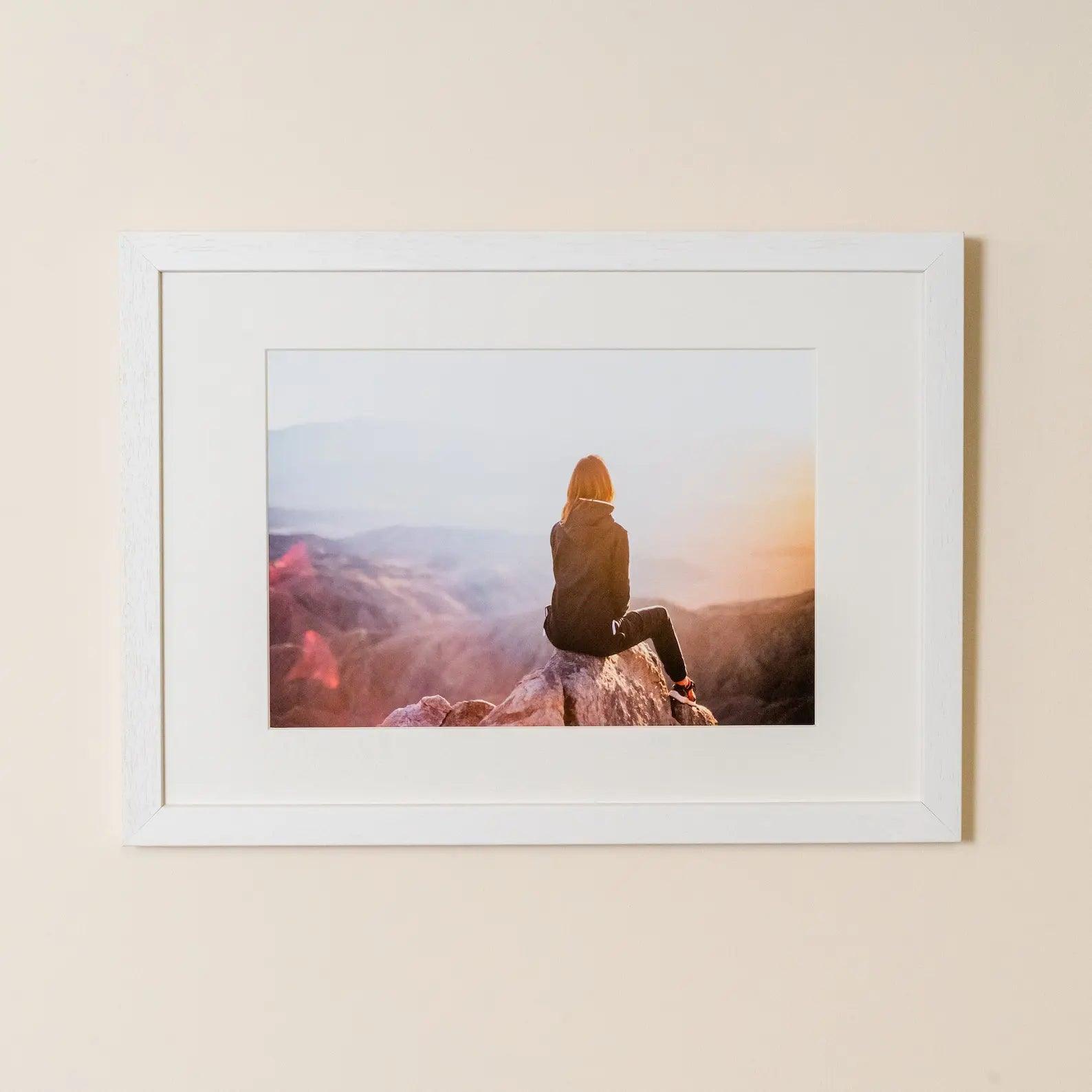 Landscape Framed & Mounted Photo Print - Paperful