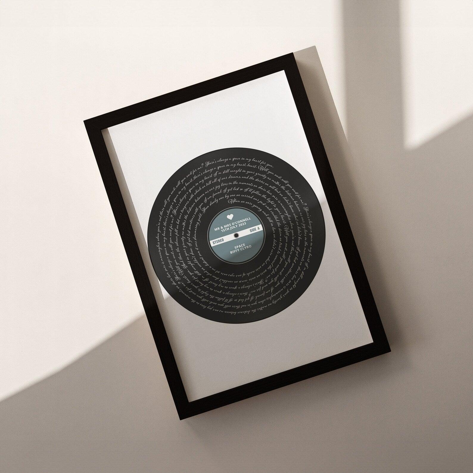 Personalised Vinyl Print - Paperful