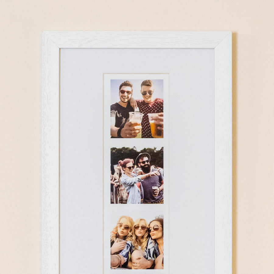 Personalised Photo Booth Framed Print