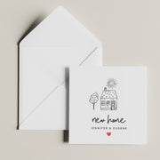 Personalised New Home Card - Housewarming and Congratulations Gift