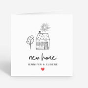 Personalised New Home Card - Housewarming and Congratulations Gift