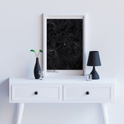 Custom Topographic Map Print