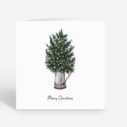 Christmas Card Multi Pack - Pack of 4 - Individual Designs - Christmas Tree and Simple Design