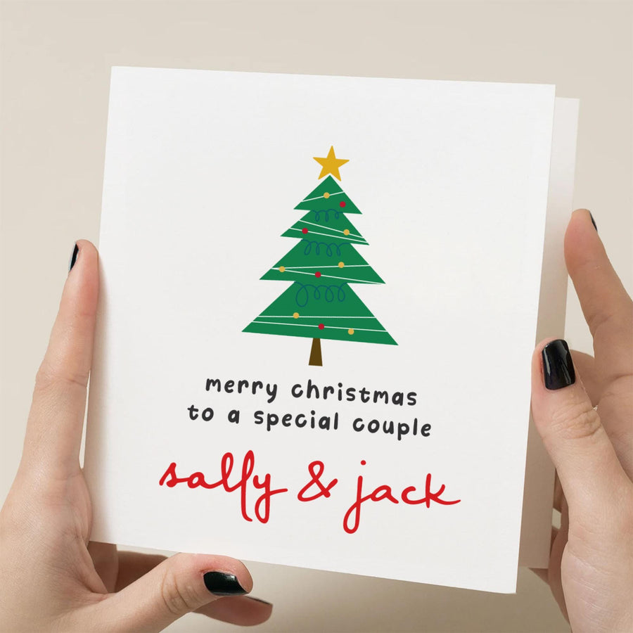 Personalised Christmas Cards - Special Couple Friends Both of You