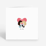 Anniversary and Engagement Card Set for Couples - Girlfriend and Wife Gifts