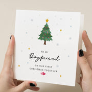 Boyfriend Christmas Card - First Christmas Together Gift