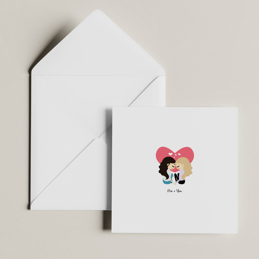 Anniversary and Engagement Card Set for Couples - Girlfriend and Wife Gifts