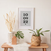 Personalised Special Date Print