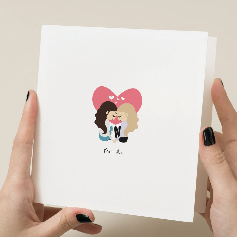 Anniversary and Engagement Card Set for Couples - Girlfriend and Wife Gifts