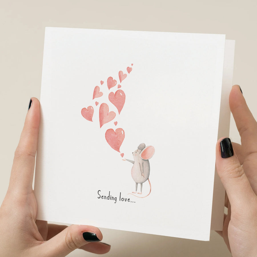 Friendship and Support Card - Thinking of You Sympathy Long Distance Friendship