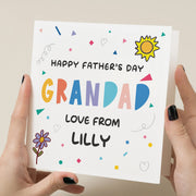 Fathers Day Card and Gift for Grandad - Happy Fathers Day from Grandchildren