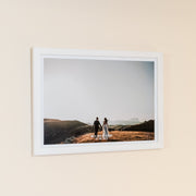 Landscape Personalised Caption Framed Photo Print