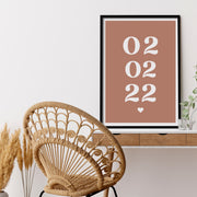 Personalised Special Date Print