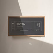 Personalised Concert Music Ticket Stub Memorabilia