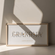 Personalised Name Print