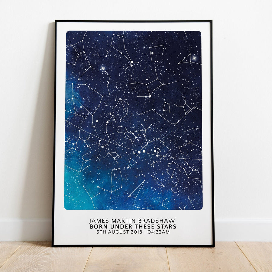 Custom Galaxy Star Map