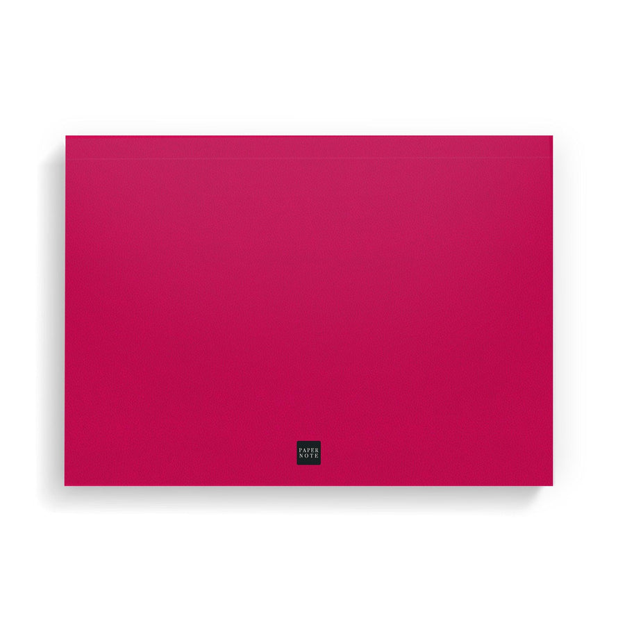 Hot Pink Weekly Desk Planner - Paperful