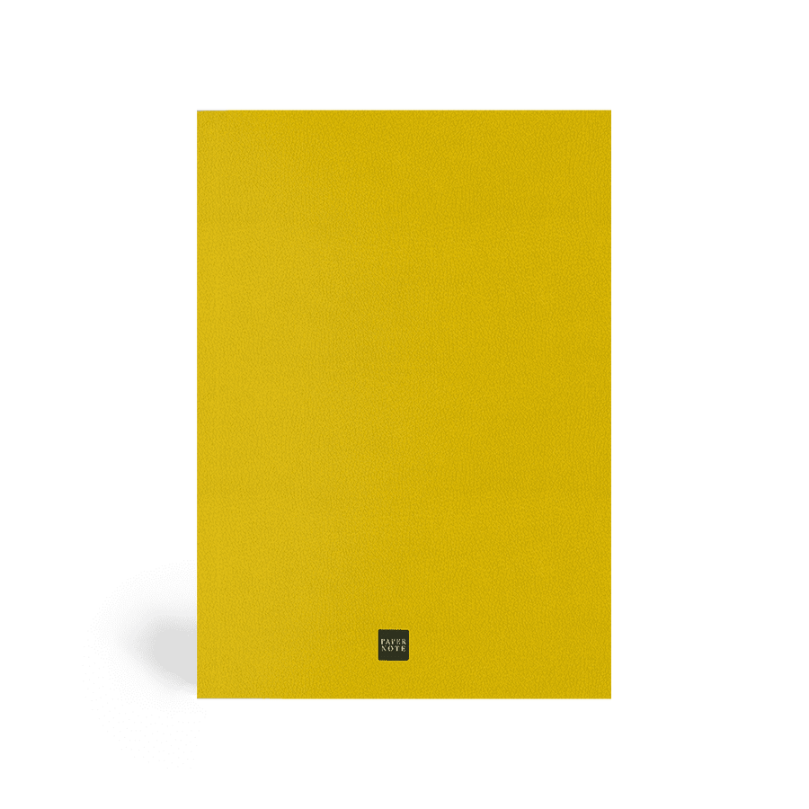 Bright Yellow A5 Notebook - Paperful