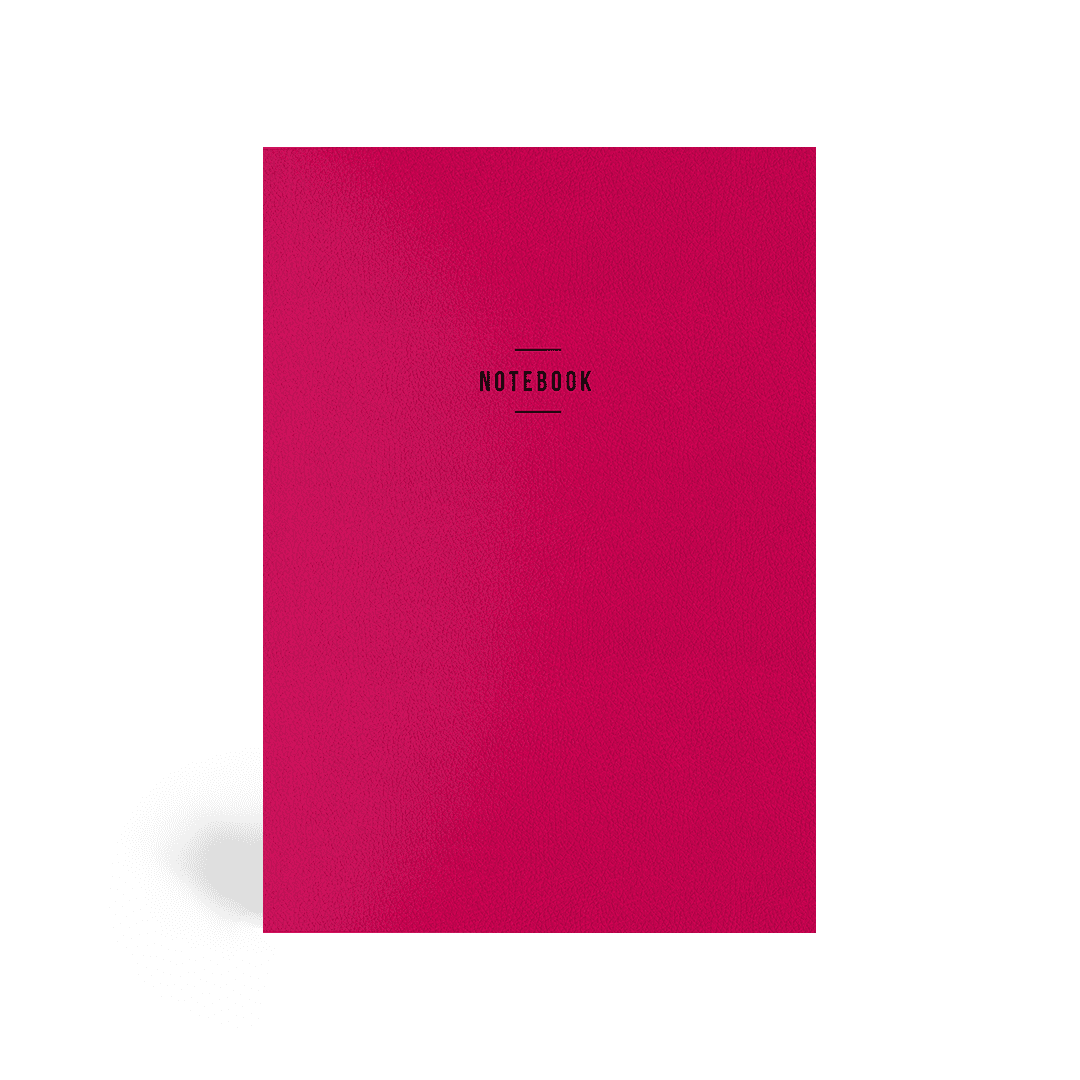 Hot Pink A5 Notebook - Paperful