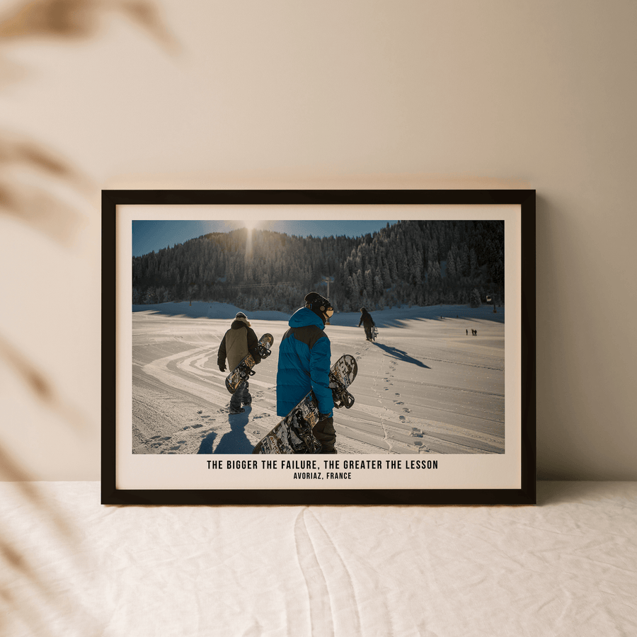 Landscape Photo Print with Caption - Paperful