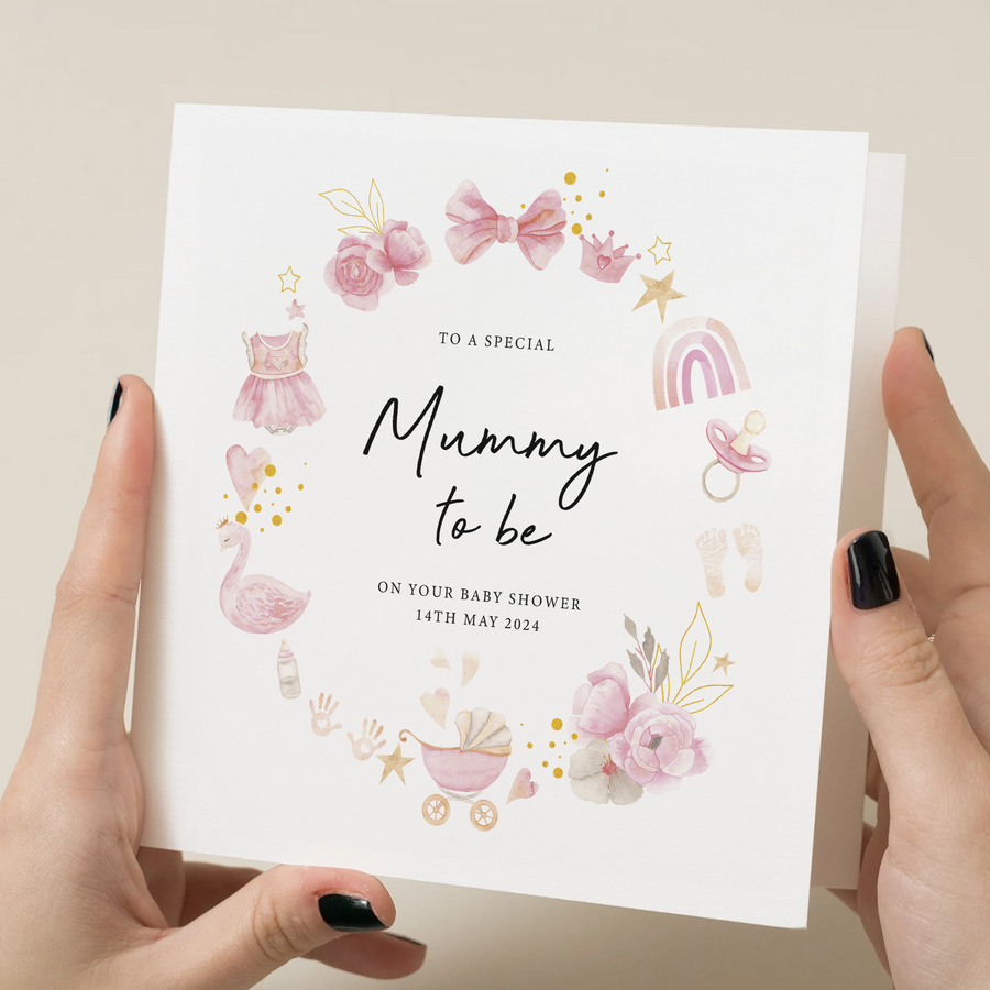 Personalised Baby Shower Card