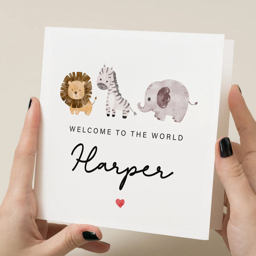 Personalised Welcome To The World