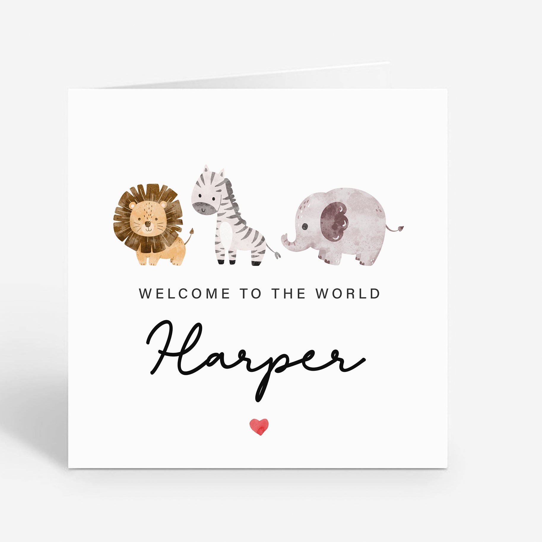 Personalised Welcome To The World