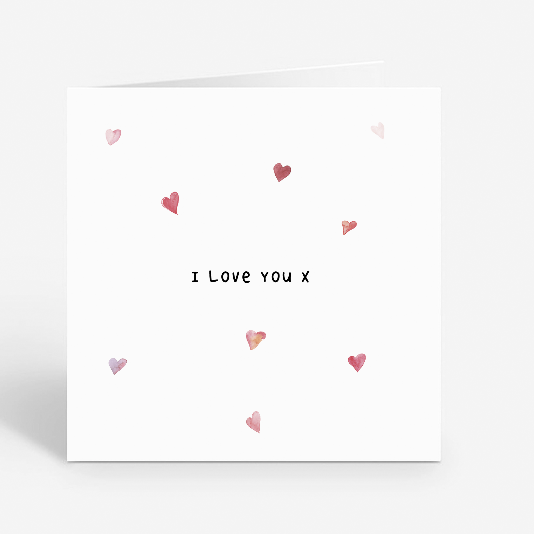 I Love you card