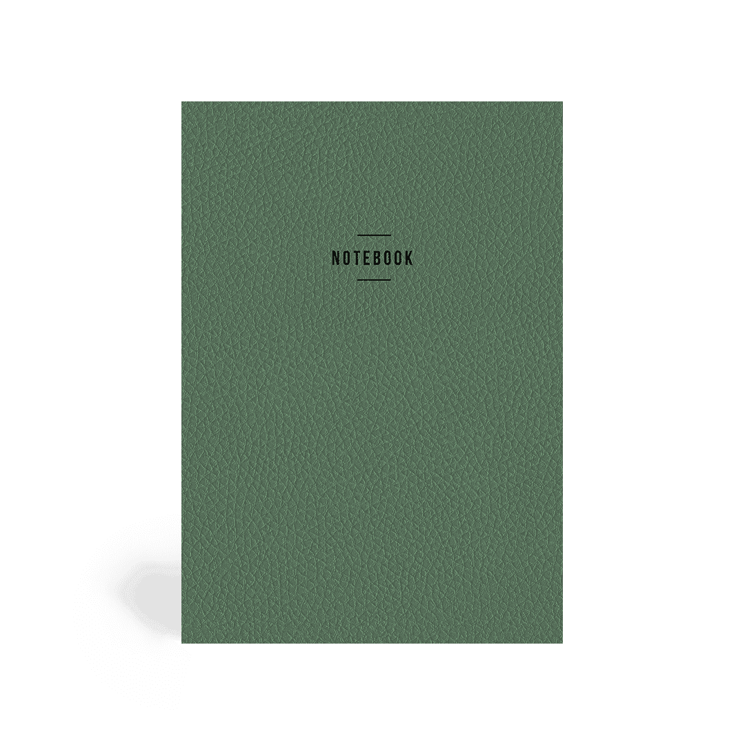 Mid Green A5 Notebook - Paperful