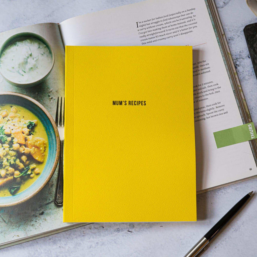 Bright Yellow A5 Notebook - Paperful