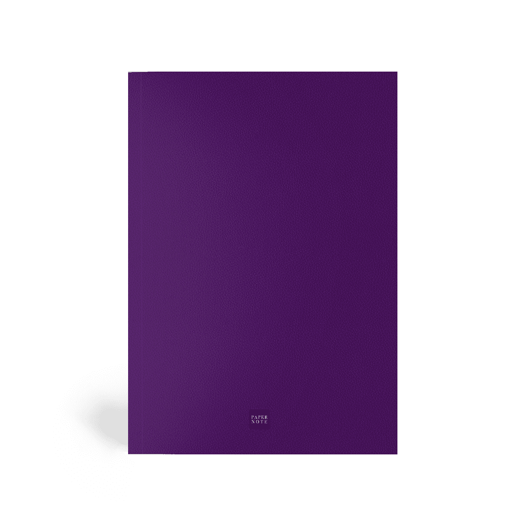 Purple A5 Notebook - Paperful