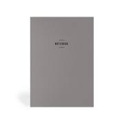 Real Grey A5 Notebook - Paperful