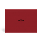 Vermilion Red Weekly Desk Planner