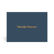 Foil Weekly Desk Planner - Blue - Paperful