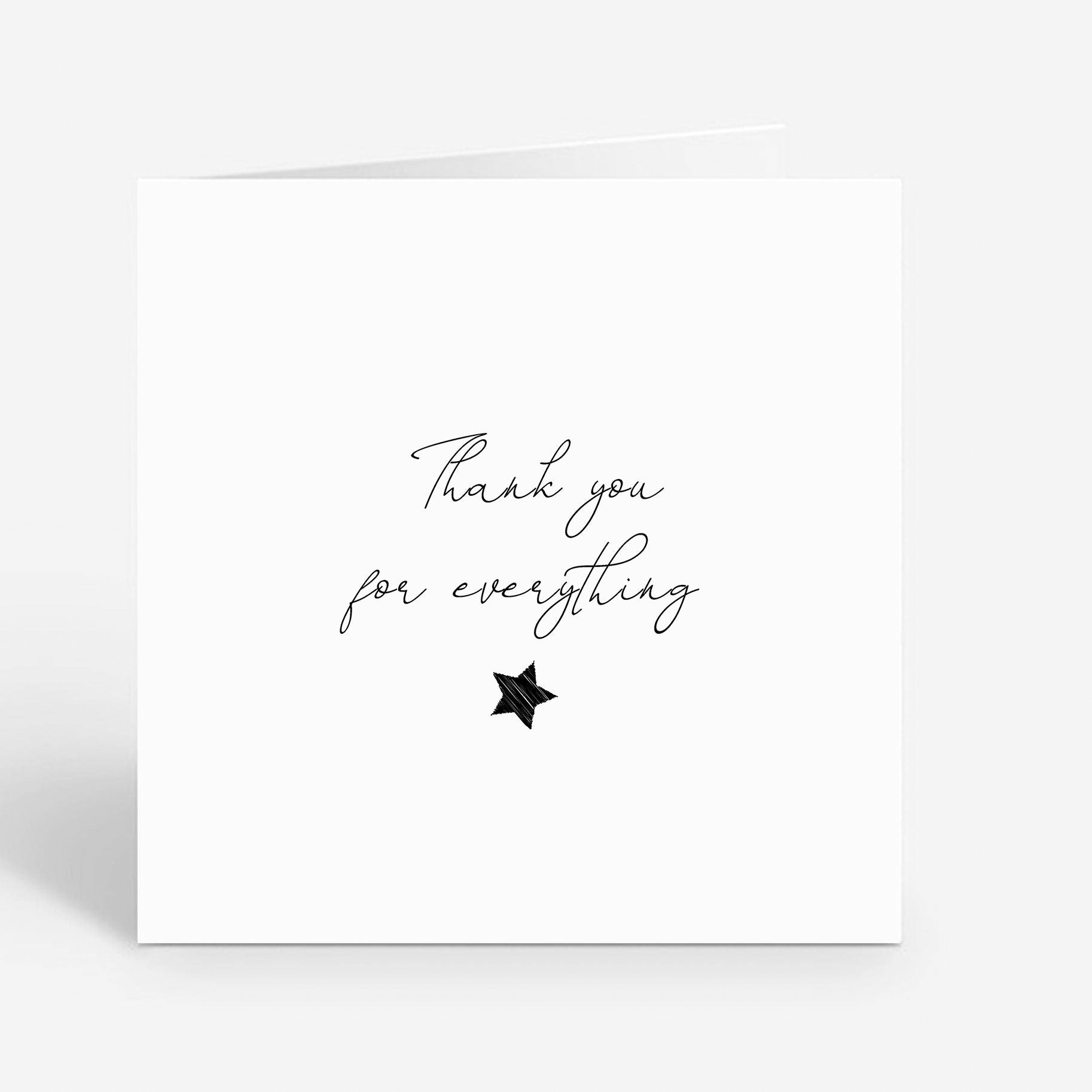 Personalised Thank You Card - Express Your Gratitude