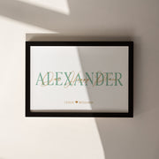 Personalised Name Print