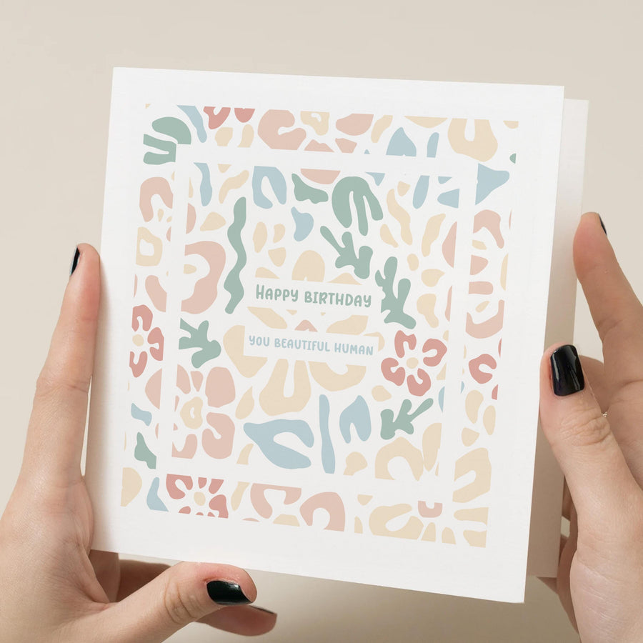 Custom Birthday Card - Personalized Quote with Mix and Match Design