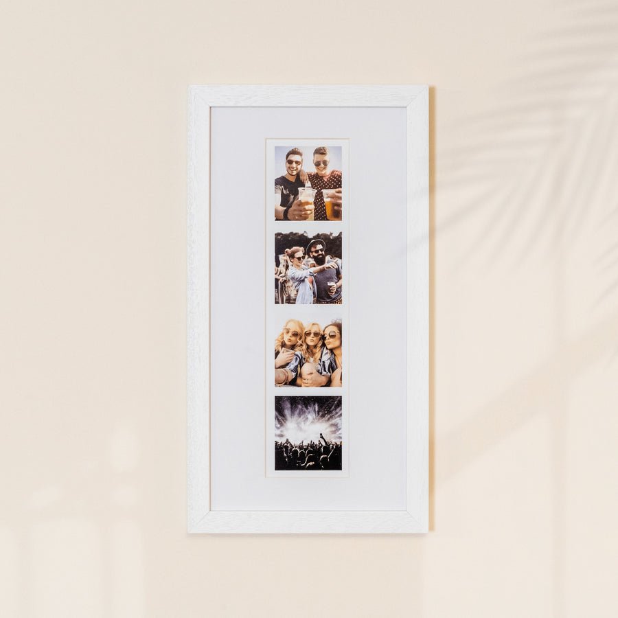 Personalised Photo Booth Framed Print