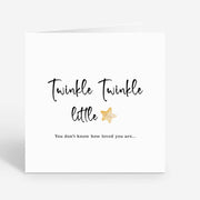 Newborn Greeting Card - Nursery Rhyme Theme