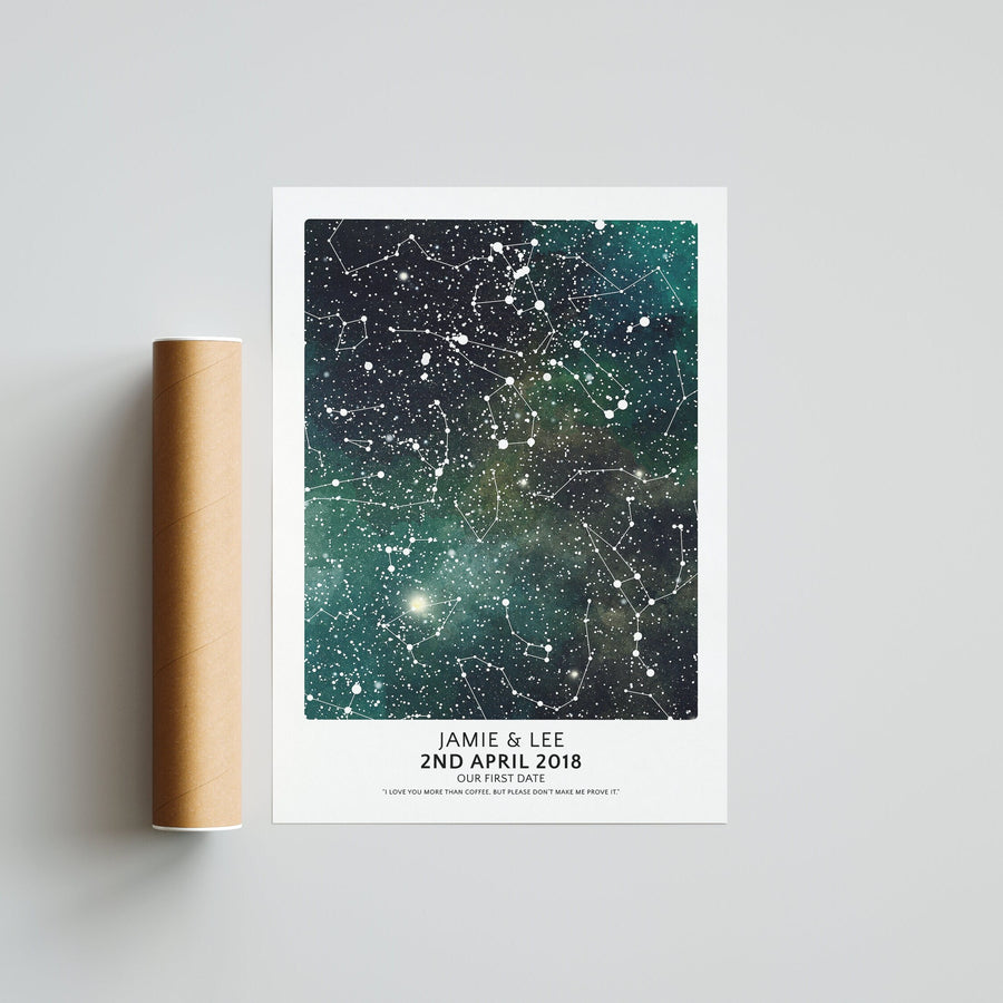 Custom Galaxy Star Map