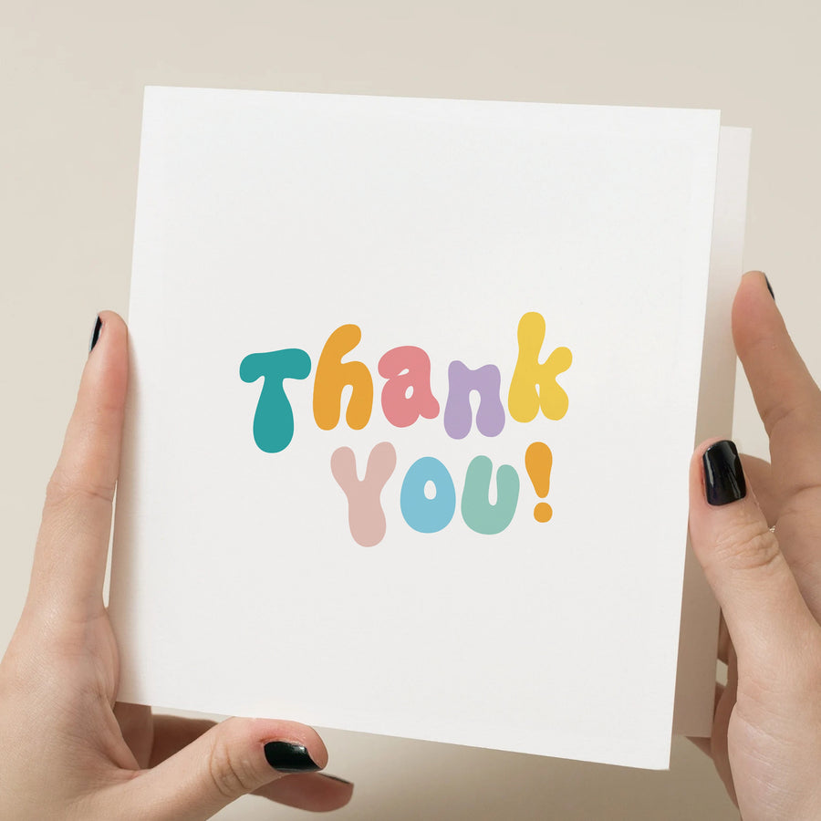 Personalised Thank You Cards for Teachers and Teaching Assistants - College or Classroom