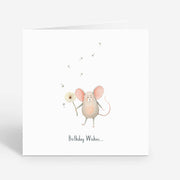 Cute Birthday Greeting Card - Birthday Wishes