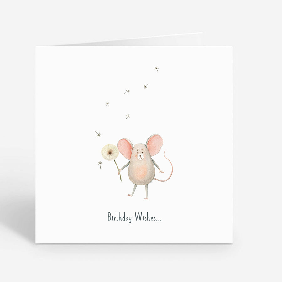 Cute Birthday Greeting Card - Birthday Wishes