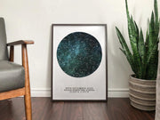 Custom Galaxy Star Map - Paperful