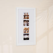 Photo Booth Strip Framed Print - Paperful