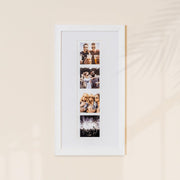 Photo Booth Strip Framed Print - Paperful