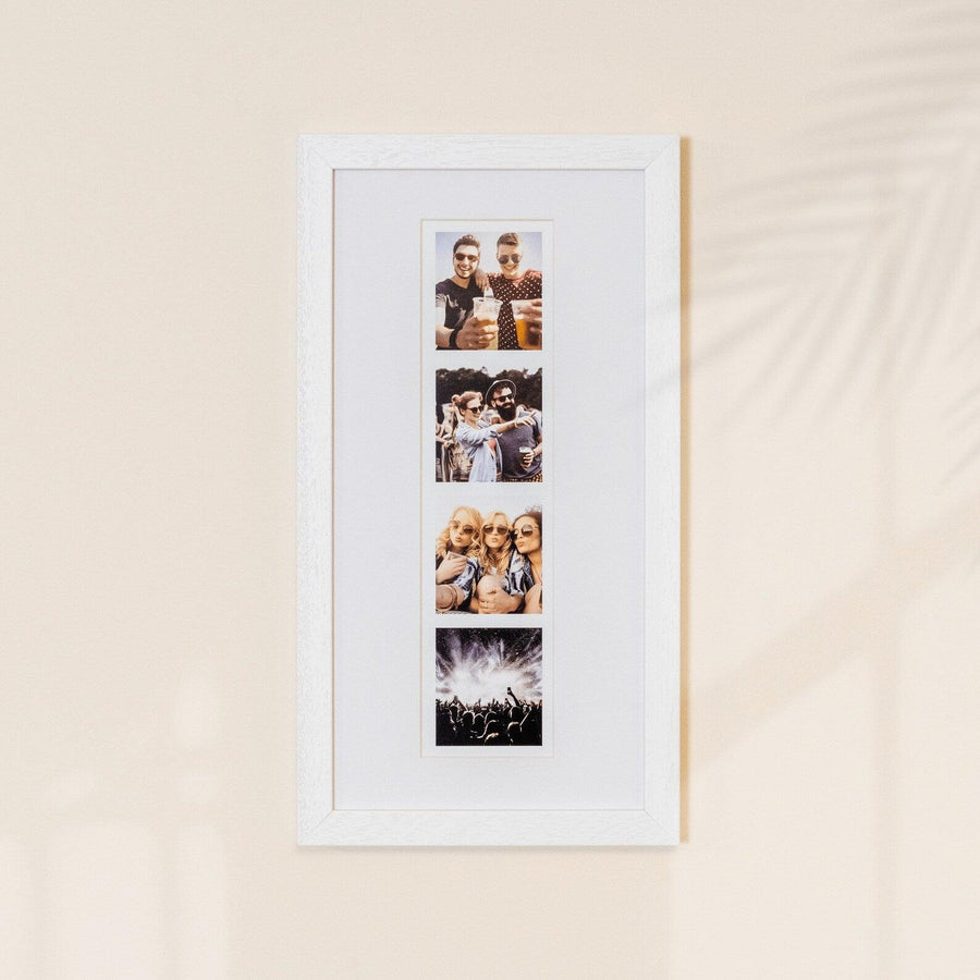 Photo Booth Strip Framed Print - Paperful