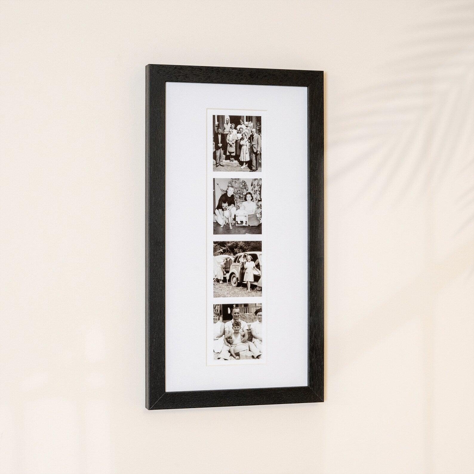 Photo Booth Strip Framed Print - Paperful