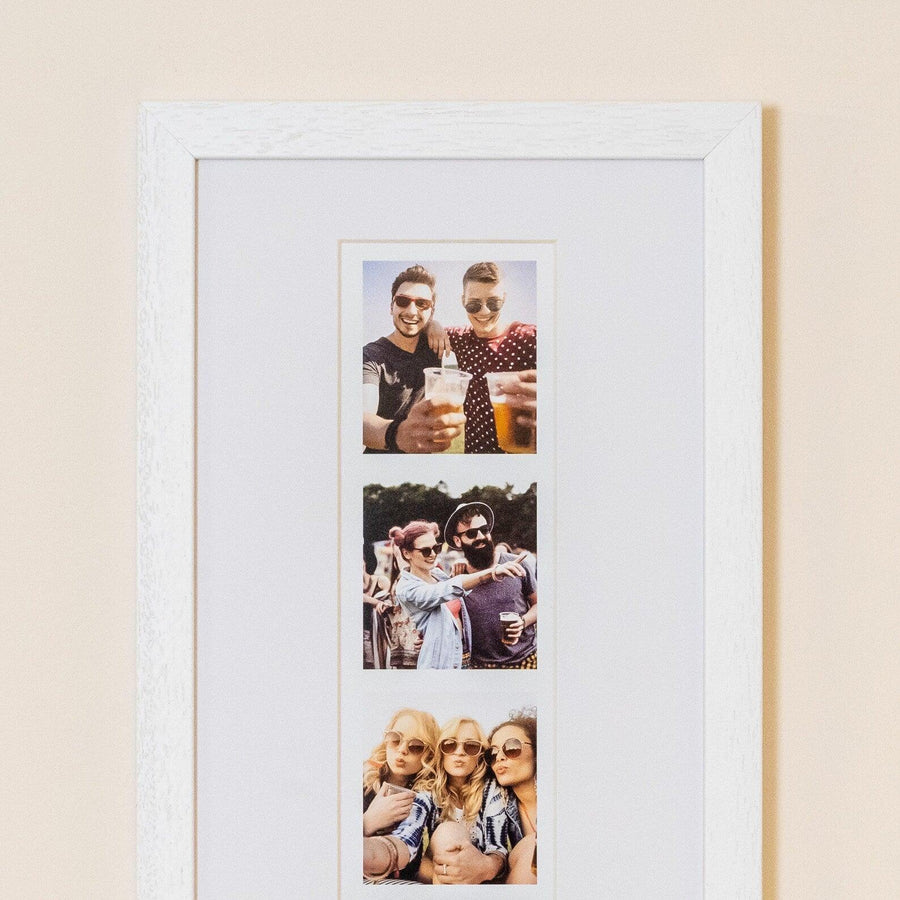 Photo Booth Strip Framed Print - Paperful