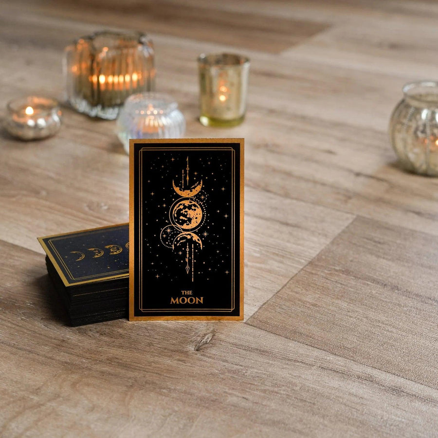 Gold Foil Tarot Card Deck - Paperful